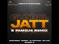 Global jatt b famous remix  latest bhangra  remix  2021  rajeev b  bups saggu
