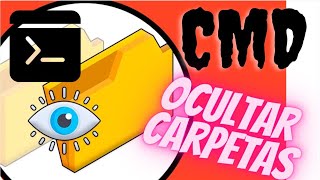 26  CMD   OCULTAR CARPETAS en Consola Comandos WINDOWS   attrib screenshot 4