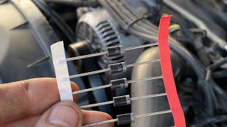 How to add diodes to your alternator to increase voltage $10