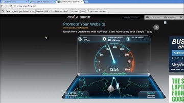 VyprVPN Speed Test - 58Mbit