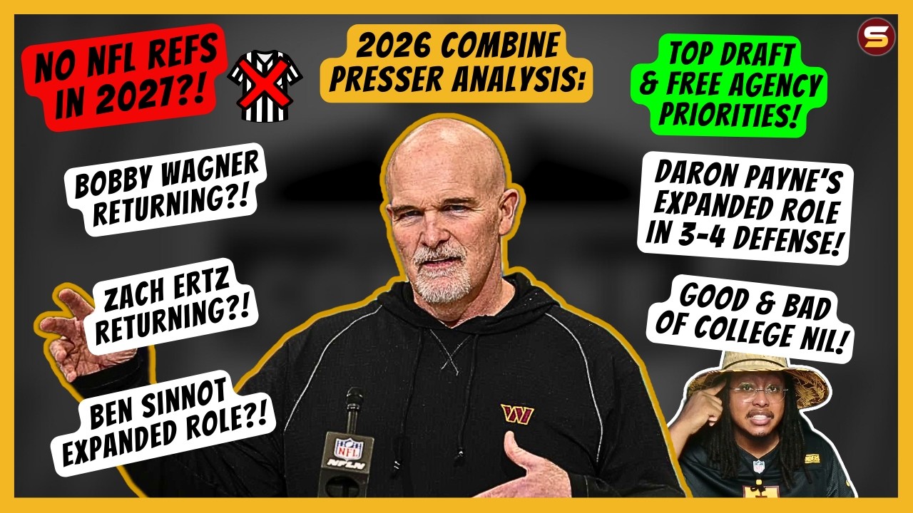 😳NO NFL REFS in 2027? | Wagner Back? Top Draft & FA Priorities! Sinnott & Payne's Usage! | DQ SPEAKS