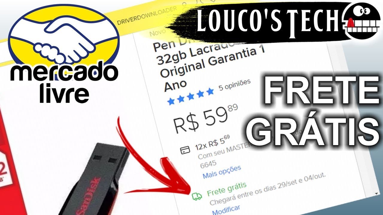 Fretegratis no Mercado Livre Brasil