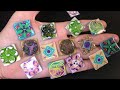 Polymer Clay Tile Cabochons. Sutton Slice Technique. Tutorial