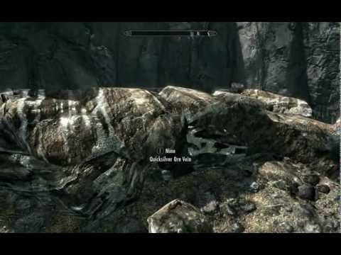 Quicksilver Ore Vein Near Whiterun - Youtube Quicksilver Ore Vein Near Whiterun - Youtube