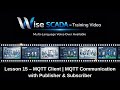 Wise SCADA Tutorial #15 | MQTT Client | MQTT Communication with Publisher & Subscriber