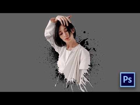 Splatter Effect Photoshop 2020 Tutorial