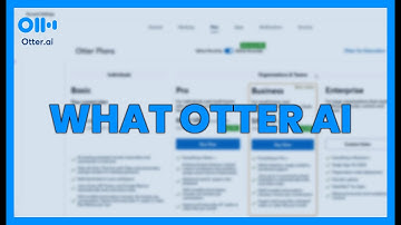WHAT IS OTTER AI - PROJECT MANAGER