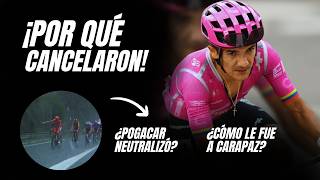 ¿CARAPAZ se lo VE BIEN ¡POGACAR neutraliza la CARRERA! ¿QUÉ pasó Etapa 3 Vuelta a España
