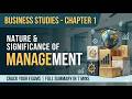 Nature and Significance of Management | BST Class 12 Chapter 1 | Full Explanation