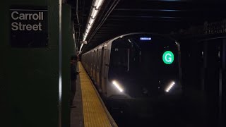 IND Culver Line: F G Action @Carroll St (R42,R46,R160,R179,R211T)