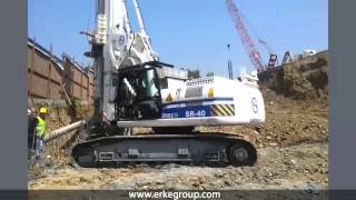 Erke Group, Soilmec Sr-40 Piling Rig - Öztaş Zemin - İstanbul