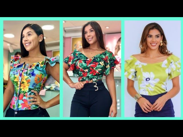 Dar derechos En Vivo logo BLUSAS SENCILLAS 2020/FORMAS DE PONERNOS UNA BLUSA ESTAMPADA 2020/LINDA Y  EN MODA - YouTube