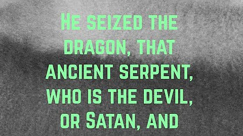 ⏳️ The Thousand Years | Revelation 20:1‭-‬6