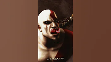 كريتوس غاضب جدا من آثينا God Of War 