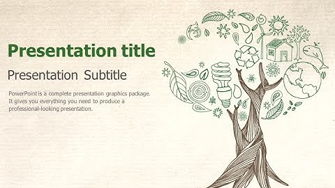 renewable energy animated ppt template