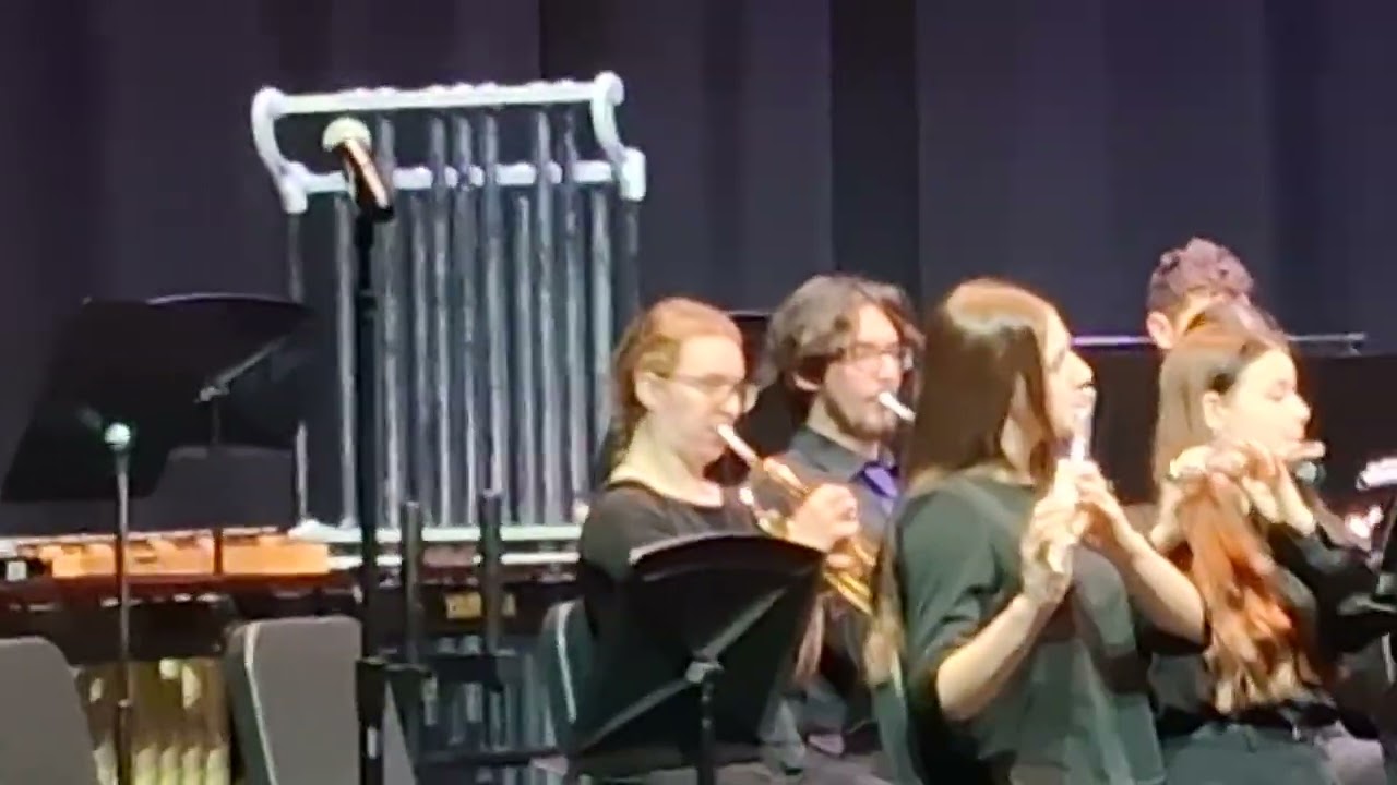 Dorie, Sr year, Schoolcraft winter concert