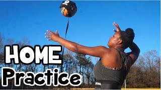 How To Practice Volleyball By YOURSELF at HOME!