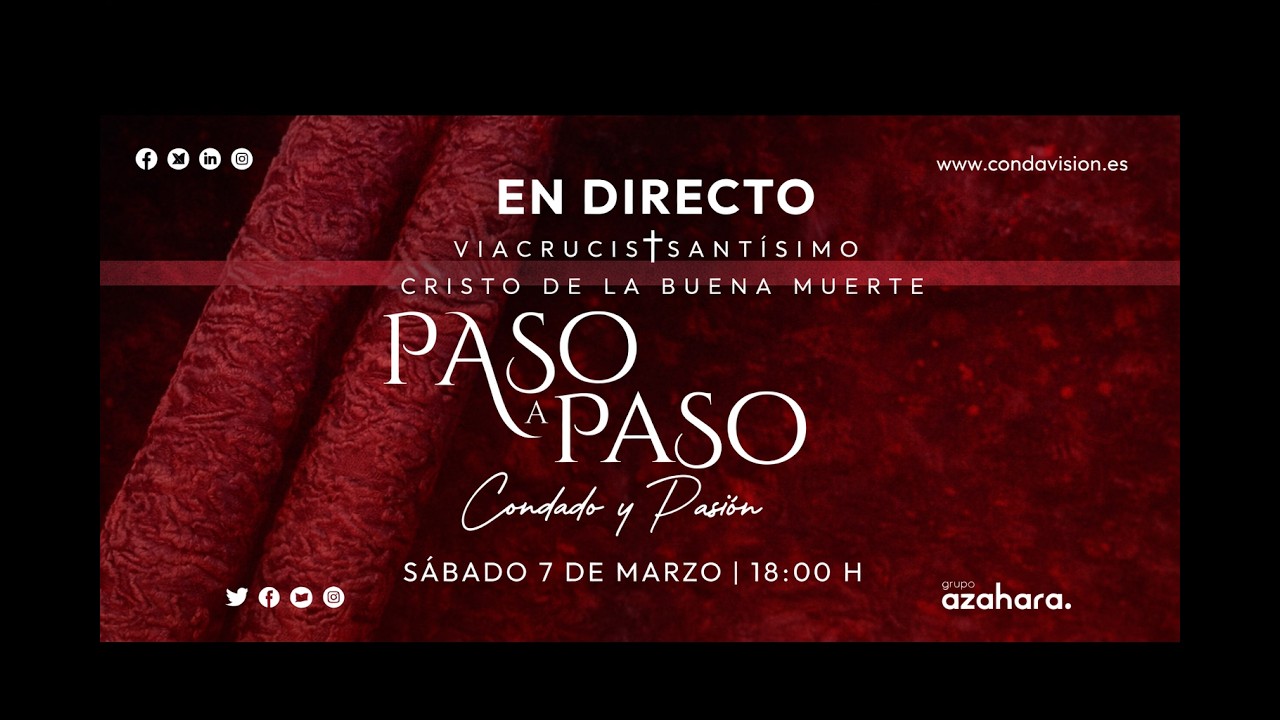 DIRECTO VIA CRUCIS CRISTO BUENA MUERTE LA PALMA