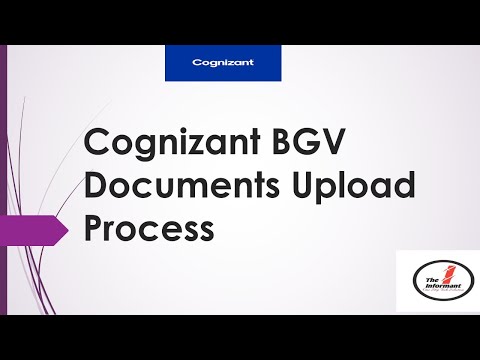 Cognizant BGV Document Upload | CTS Background verification | Introduction to Pre-Joining formality