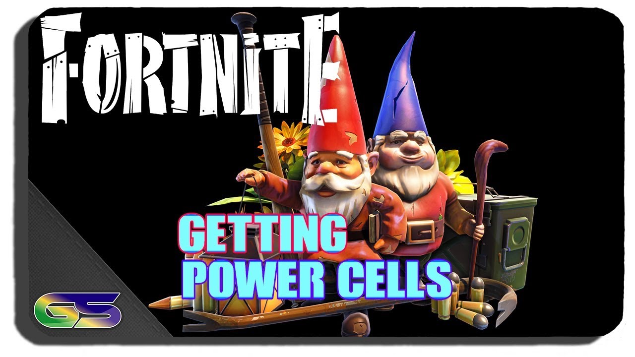 fortnite how to farm active power cells - garden gnomes fortnite stw