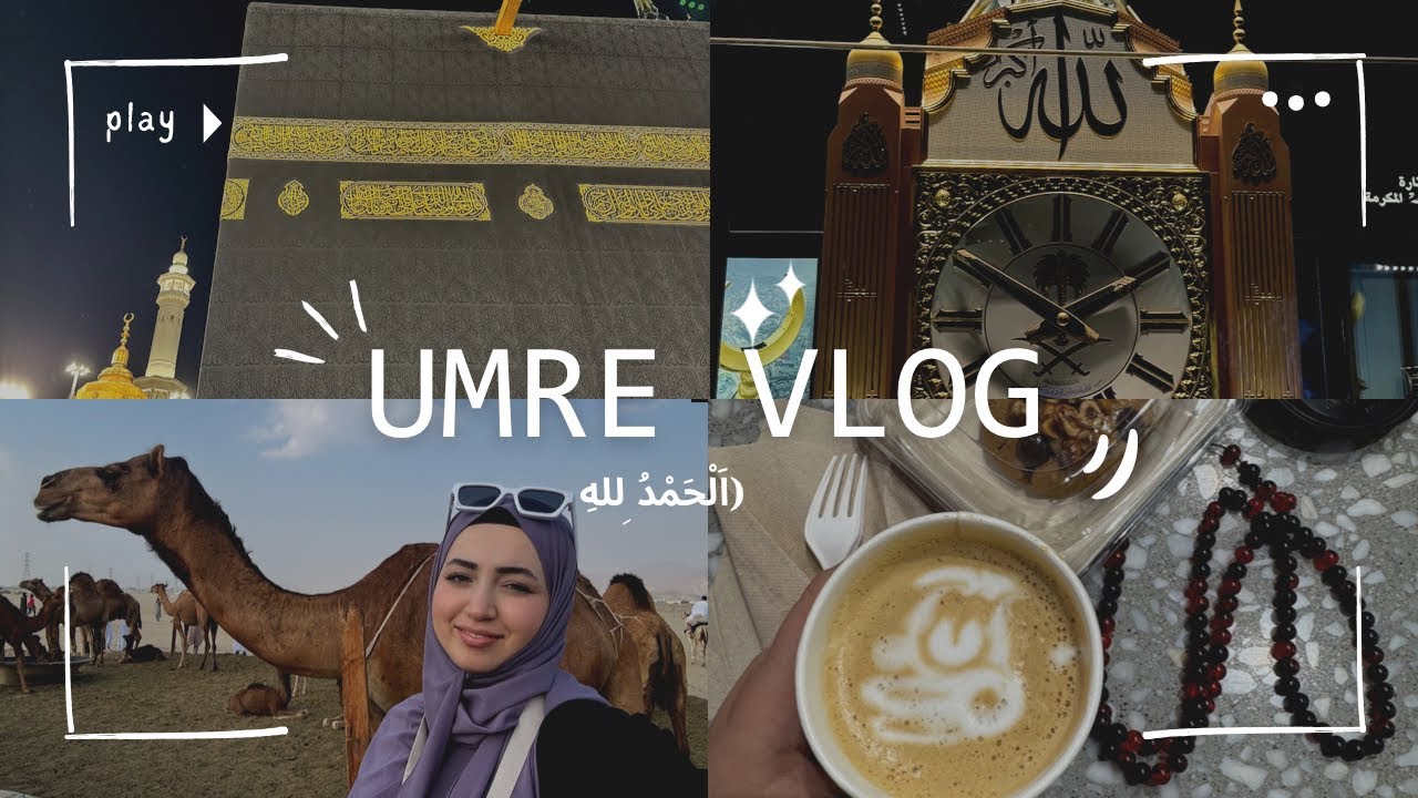 BAŞTAN SONA UMRE VLOG 🕋🥹 ÇOK  DUYGUSALIM BU ARALAR 🌹