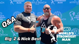 Big Z and Nick Best Q &A at WSM 2023