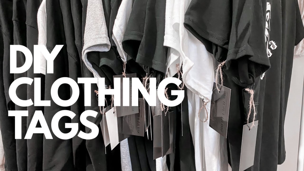 AMAZON HAUL + DIY Clothes Tags YouTube