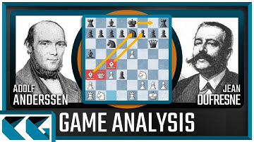 The Historic Brilliance of the Evergreen Game // Anderssen vs Dufresne // Berlin (1852)