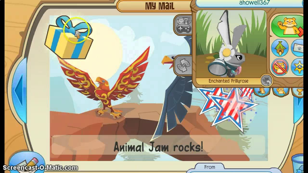 Animal jam Mailtime