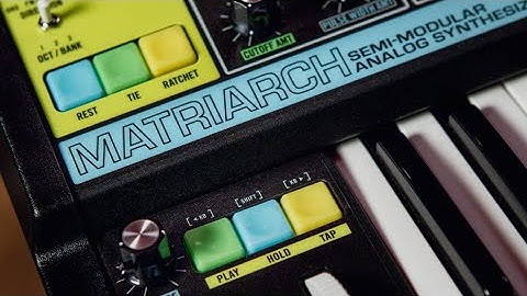 Moog Matriarch |  Sound Explorations of the Paraphonic Synthesizer with Philip Cornish
