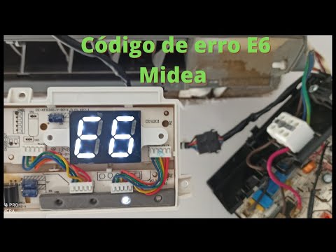 código de erro E6. código de erro E6 Midea .