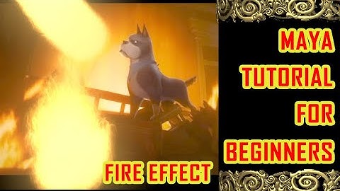 maya fire effect | FIRE effect MAYA| maya vfx | maya dynamics tutorial