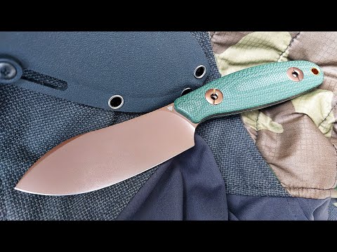 Нож Trivisa Aubergine-BM, зеленый, 14C28N, G10, видео 1