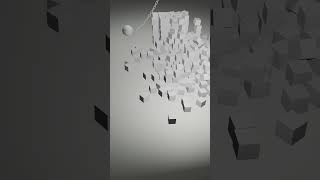 Rigid body smash animation in blender