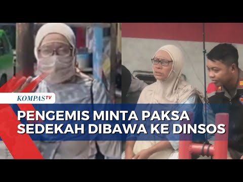 Sempat Viral Karena Minta Paksa Sedekah, Ibu Paruh Baya ini Dibawa ke Dinsos Kota Bogor