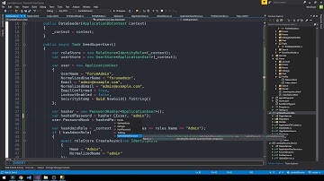 ASP.NET Core 2 MVC Forum | 23 | Seeding the Database