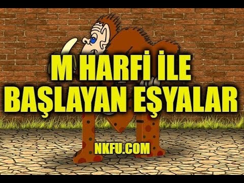 M Harfiyle Başlayan Eşyalar