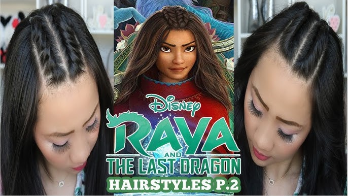 HOW To do RAYA and the Last Dragon Hairstyles! MaiMoments 