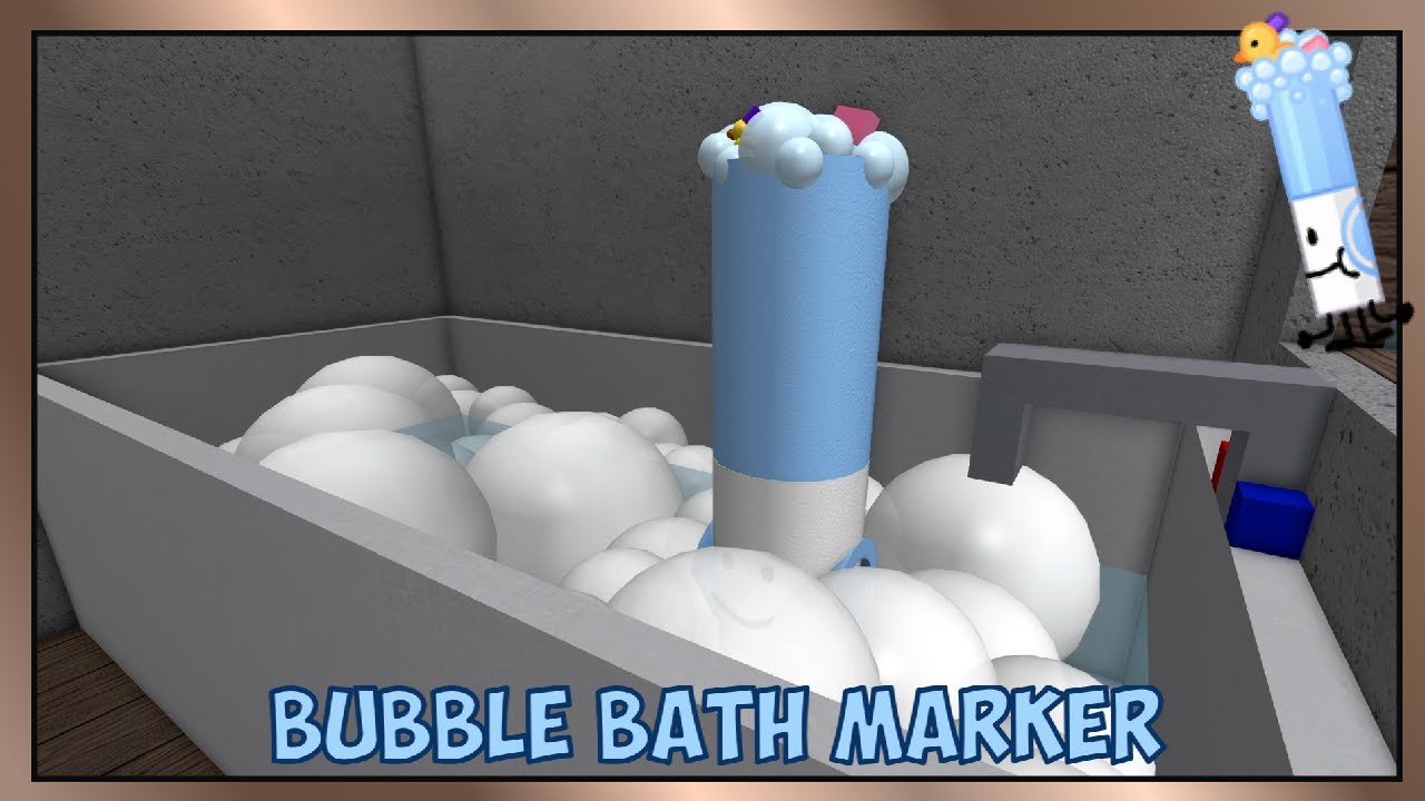 How To Get The *BUBBLE BATH MARKER* In Roblox Find The Markers