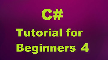 C# Tutorial for Beginners 4 - Arithmetic Operators and Simple Calculator