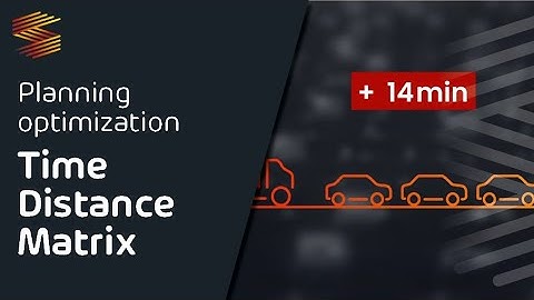 Simacan - Time Distance Matrix
