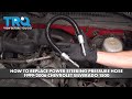 How to Replace Power Steering Pressure Hose 1999-2006 Chevrolet Silverado 1500