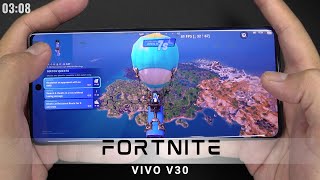 Vivo V30 5G Fortnite Full Handcam Gameplay | Phone Gaming