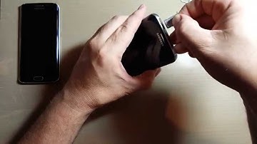 Samsung Galaxy S6 edge Sim Card Remove and Replace