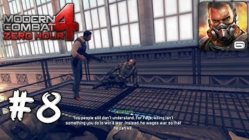 Modern Combat 4: Zero Hour Android Walkthrough Part 8 Mission 8: Terminus|Android Game AR
