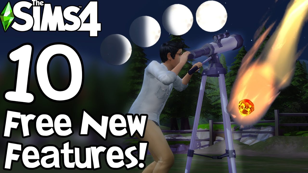 The Sims 4 LUNAR CYCLE, TELESCOPE, NEW DEATH, AND MORE! (June 2022