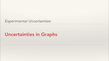 Uncertainties in Graphs