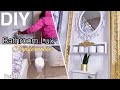 SMALL BATHROOM MAKEOVER For The HOLIDAYS! DIY Bathroom Home Improvement Project.