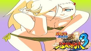 Naruto Shippuden Ultimate Ninja Storm 3 - Bikini Ino vs Swimsuit Tsunade