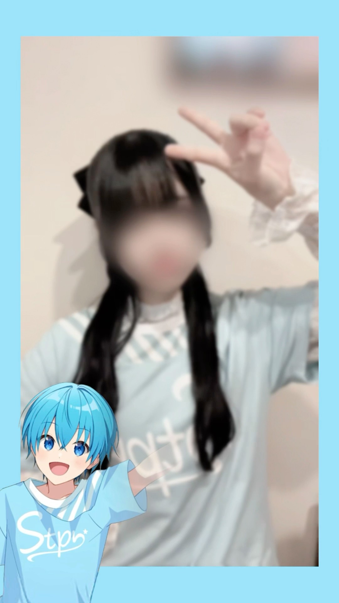 ころんくんふぁんみビジュ 35個 未だにふぁんみビジュが1番な女です🙋🏻‍♀️🩵🌟 #ころんくん #すと